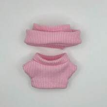 1套迷你10厘米娃娃服装套装，兼容第四代娃娃，包含服装配件、帽子和毛衣套装，娃娃换装服装（不含娃娃）