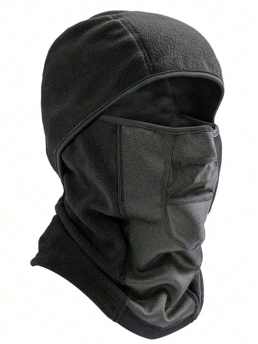 Balaclava Ski Mask Winter Fleece Thermal Face Mask Cover For Men Women Warmer Windproof Breathable, Cold Weather Gear For Skiing, Outdoor Work, Motorcycling, Snowboarding, Black - Winter Headgear - View 1
