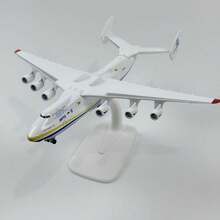 7.87" Large Diecast Airbus A380 Model Kit With Stand, Collectible Giant Airliner Display, Aviation Enthusiast Gift - Alloy, 1/160 Scale, Aircraft Model
