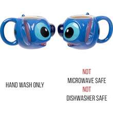 XZGB  Lilo And Stitch Ceramic 3D Sculpted Mug Featuring Stitch 24 Ounces - 迪士尼<星際寶貝> - 查看 4