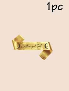 LICVIC Custom Text Birthday Sash, Personalized Bride Sash Bachelorette Party, Customized Mom To Be Sash With Patterned, Customizable Sweet 16 Sash, Birthday Queen Sash, Retirement Sash, Satin Belt, Birthday Gifts, Pageants, Weddings, Valentine's Day, Bachelor Party, Bridal Shower, Ideal Gifts For Bachelorette, Bridesmaid, Expectant Mother - Style B - View 36