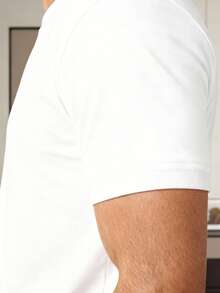 Men's Fashion T-Shirt, Black Short Sleeve T-Shirt With New York City 1983 Print, Original Denim For Men, Ideal For Daily Wear, Casual Outings, And Modern Urban Style, Perfect For Dates, Holiday Gifts - 白色 - 查看 4