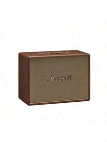 Marshall Altavoz Bluetooth inalámbrico WOBURN III: Salida de audio de alta fidelidad, mejora dinámica de graves, diseño portátil para uso doméstico, batería de larga duración y múltiples métodos de entrada. - Marrón - Ver 7