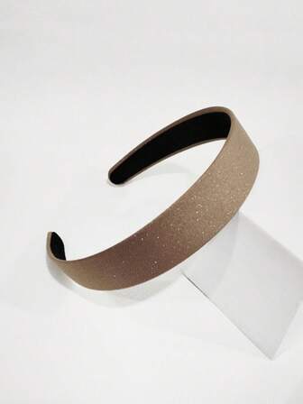  New Design Shiny Headband, Unique Fabric Personalized Flat Headband, Exquisite Flawless Lightweight Versatile Women Hair Clip, Fashionable Street Style Headpiece, Student Hair Accessory, High-End Lightweight