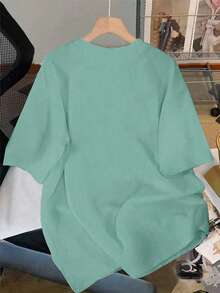 Playera estampada de corazones – modernas, juveniles y versátiles - Verde Oliva - Ver 2