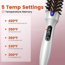 3-In-1 Hairstyling Blowout Brush, Curls And Straight Hair - Xem 6