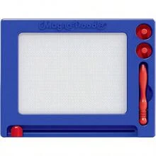 Craz - Magna Doodle - Tabla de dibujo magntica, juguete de aprendizaje creativo, a partir de 3 aos - azul - Ver 2