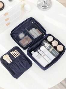 多功能化妆包，大容量化妆品收纳包，浴室洗漱包，化妆刷收纳盒，香水收纳盒，防水收纳包，适用于收纳洗漱用品、彩色铅笔、眼影刷、卫生巾、口红、化妆刷、眼线笔、唇彩、护肤品、数码产品等，是情人节、母亲节、送给母亲、朋友、老师的绝佳礼物，也是旅行必备的化妆包。 - 彩色 - 查看 10