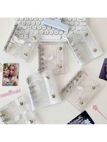 1pc M5 Mini Notebook, Student Portable Pocket Memo Pad, Multifunctional Photo Album - Multicolor - View 11