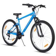 Hiland All-Terrain Mountain Bike (26/27.5 Inch) – Elegant MTB For Women & Men – 18-Speed Gears & V-Brakes – Attractive Colors - 藍色 - 查看 13