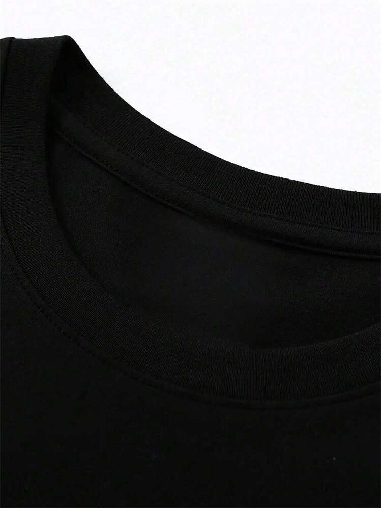 Born Ready Baby Vladdy Official T-Shirt - Funny Graphic With Born Ready Text & Vladdy Design - Machine Washable Casual Round Neck Short Sleeve Tee For Adults - Humorous Gift For Halloween, Christmas, Thanksgi - Black - View 3