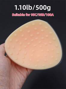 WANTES 1 Pc Triangular Silicone Breast Pad For Mastectomy Breast Cancer Woman Massage Granules False Artificial Boobs Comfortable Natural Look - Beige - View 13
