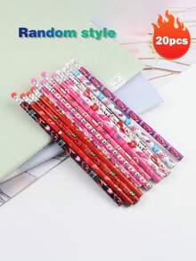 Valentine's Day Pencil, Sketch Pens, School Valentine Exchange Gifts, Valentine's Day Gifts, Valentine's Day Prizes, Class Game Prizes - Multicolor - View 9