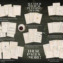 2026 Witchcraft Diary Notebook | Modern Witch & Gothic Magician Lunar Tarot Planner, Ideal Pagan Lifestyle & Vintage Style Ritual Gift, Durable Cover, Magical Planning, Occult Studies, Esoteric Design, Dark Academia, Sturdy Binding, Premium Finish, Grimoire, Lunar Planner, Spiritual Explorer, Witchcraft Lifestyle - Witchcraft Diary - View 7