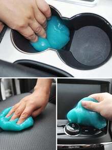 Car Cleaning Gel Magic Dust Remover Glue Remover And Keyboard Cleaner Auto Cleaning Accessories For A Spotless Ride Car Interior Dust Remover Gel Cleaning Magic Dust Remover Glue Car Vent Computer Dirt Cleaner Auto Cleaning Gel Accessories Men Gift, Tools For Men - Multicolor - View 2