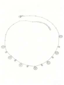 1pc Elegant Luxury Faux Flower Gift Box Clover Hollow Necklace, Suitable For Dating, Daily Wear, Mother's Day Gift For Mom, Valentine's Day Holiday Gift - Multicolor - View 11