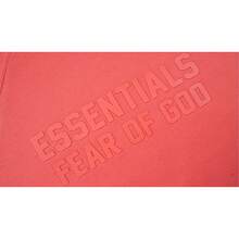 Essentials FEAR OF GOD ESSENTIALS Fit Unisex Fleece Hoodie Scorched Earth Season 24 Hoodies Men Hoodie Oversized Casual Street Fce Structured Double-Layer Hood Ribbed Cuffs Zip Hem Side Pockets Soft-Touch Logo Heather Unisex Casual Sweatpants Lightweight Soft Breathable Skin-Friendly Elastic Waist Loose Fit Easy Clean Solid Color Versatile Home Daily Travel Gym After-Work - 珊瑚橙 - 查看 6