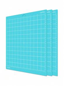 12x12 Cutting Mats For - 4 Adhesive Grip (Standard/Light/Strong/FabricGrip) Sticky Mats, Compatible With Maker 3/4/Explore 3/4/Air 2/One, Craft Replacement Accessories