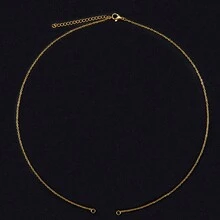 5pcs Stainless Steel Cross Pendant Necklace With Lobster Clasp Adjustable Chain For DIY Jewelry Making - HG0191 - View 7