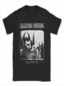 Men Women Electric Wizard - Dopethrone Old School UK Doom  Metal T Shirts Pure Cotton Clothing Short Sleeve Tees T-Shirts - màu đen - Xem 1