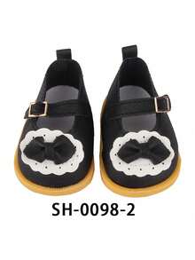 MSYO 1pair 18 Inch Doll Shoes, Cute Baby Doll Shoes, Summer Bowknot Doll Flat Shoes 7.5cm (Doll Not Included) - Multicolor - View 7