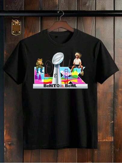 Camiseta Benito Bowl Nuevayol_ Camiseta del Show de la Primera Media, Regalo de Fútbol Puertorriqueño, envío nacional para mujeres, 180G