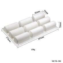 Mostsom 3.28'' Length Cylinder Strips Biscuit Chocolate Sticks Cookies BaFKing Jelly Silicone Mold Ice Tube MaFKing Trays, Perfect Ice Cube Sticks Molds (Cylinder H),CylinderH - 汽缸H - 查看 5