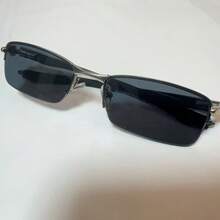 Adult Sunglasses Villain Magnifying Glass Mirrored Frameless Square Frame - C11 - 查看 3
