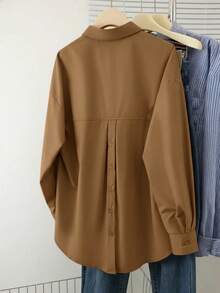 Long Sleeve Button Down Shirt Dressy Tops Blouses For Women