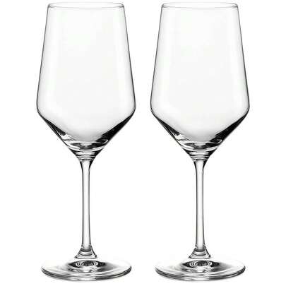 Mkasa Jogo de Taças de Vinho de Cristal com Titânio Mendoza 540mL 2 peças - Seu Lar