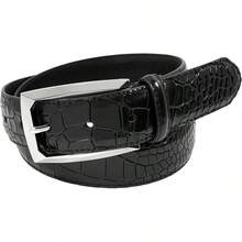 Stacy Ozzie - Cinturón con relieve Cinturón para Hombre - Gris - Ver 7