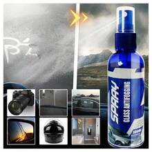 Multifunctional Long-Term Anti-Fog Spray, Universal For Car Glass Helmets, Quick Removal Of Windshield Interior Window Fog, Mirror Glasses, Clear And Translucent Reflective Surface - 3pcs - View 2