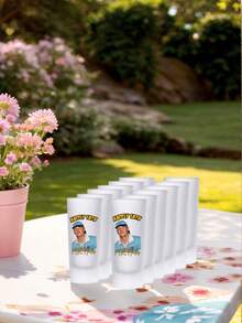 1pc/12pcs Personalized Fun Shot Glaases,2oz Glass Material,Custom Photo & Name | Suitable For Wedding,Bridesmaid Gift,Valentine's Day,Wedding Decor,Birthday Parties,18th Birthday Gifts,Unique Birthday Gift, Photo Keepsake, Fun Birthday Gift,Shot Glass With Face,Shot Glass With Picture, Custom Birthday Shot Glasses, Personalised Gifts And For Groomsmen Gifts,Gifts For Men - Gather - View 10