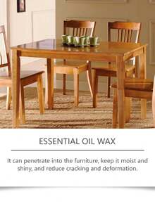 家具蜂蜡喷雾，适用于清洁、抛光、防水、防止干燥和刮擦，以及家具翻新。是馈赠亲友、节日送礼、新年装饰或家居装饰的绝佳选择（新旧款式随机发货）。