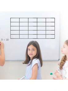 EstiloTendenciaVILLCASE 8 Piezas Cinta De PizarróN, 3 Mm Cinta Adhesiva Para Pizarra Blanca, Rejilla Autoadhesiva Para Blanco Tablas Marcar LíNeas GráFicos Manualidades ArtíSticaCalidad PremiumVersióN Mejorada - 1 - Ver 8