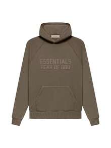 Essentials Fear Of God Scorched Earth Hoodie & Sweatpants Set | Oversized Fleece Streetwear With Double-Layer Hood, Side Pockets - 咖啡棕 - 查看 13