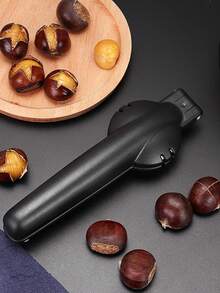 1pc Multi-Function Chestnut Clip, Stainless Steel Chestnut Cutter Tool, Nutcracker, Australian Nut Knife, Walnut Opener, Metal Nut Opener, Multi-Purpose Nutcracker