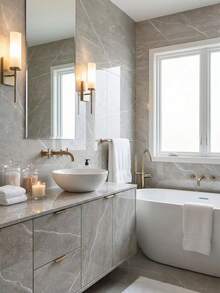 1 Roll Glossy Marble Peel And Stick Vinyl Flooring Tiles 15.7x118.1 Inch Vinyl Floor Tiles Linoleum Vinyl Plank Floor Covering Waterproof Wear For DIY Installation Room Office Kitchen Self-Adhesive Roof And Ceiling Self-Installation Wallpaper And Aluminum-Plastic Panels For Concealing Ugly Wall Peeling, Suitable For Living Room, Kitchen Back Panels And Bathroom Decoration Wall Paper Wall Stickers Wall Decor Bedroom Living Room Decor - Multicolor - View 7