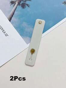 Gesen Soporte de teléfono de pulsera universal, soporte de anillo para el dedo, agarre de teléfono de unicolor minimalista - soporte para teléfono móvil con anillo - Ver 13