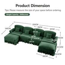 Sofas & Couches - Green - View 2