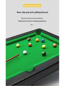 2025 New 1set Portable Billiard/Pool Table, Play Anytime Anywhere, Tabletop Game, Birthday/Christmas/Halloween Gift, Perfect Present - Multicolor - View 6
