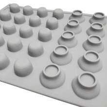Mostsom Silicone Mini Mushroom Candy Molds, Non Stick Chocolate Gummy Mold (Mushroom F),MushroomF - 蘑菇F - 查看 9