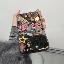 Funda para teléfono con diseño de Anime S-Soul Eater, compatible con modelos de  17, 16E, 16, 15, 14, 13, 12, 11 Mini, Pro, Max, Air, X, XR, XSMAX, 8 y 7 Plus, diseñada para evitar caídas con un acabado mate, y viene con una correa elegante. - Color 1 - Ver 6