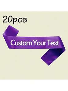 1/2/5/10/20/40/80pcs Custom Party Strap With Text, Custom Sash Personalized Sash With Logo Text, Bride To Be Sash, Bachelorette Sash, Custom Sashes For Pageants Birthday, Custom Sash Make Your Own Sash, Custom Bridal Sash, Bachelorette Party Favors, Bride To Be Sash, Personalized Sash, Bachelorette Party Sash, Custom Sash, Party Favors, Personalized Gift,Apparel Accessories,Chic Autumn,Boyfriend,Girlfriend,Family,Friends - Multicolor - View 28