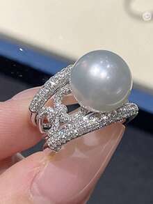 Elegant High-End Jewelry Princess Ring, Versatile Luxury Minimalist Ring For Women - Multicolor - View 2