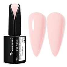 VENALISA 15ml Baby Pink Gel Nail Polish, Light Pink Gel Polish Nude Pink Color Spring Summer Soak Off UV LED Nail Gel Polish Nail Art Starter Manicure Salon DIY At Home, 0.53 OZ - ColorX - 查看 1