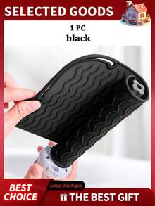 2pcs Heat Resistant Pad - Silicone Heat Resistant Mat, Suitable For Various Hair Styling Tools - Curling Iron Stand And Storage Mat - Vanity Heat Resistant Mat - Durable Countertop Heat Tool Mat - Flat Iron And Curling Iron Heat Pad - Vanity Hair Tool Storage Mat - Silicone Heat Resistant Mat - Multicolor - View 16