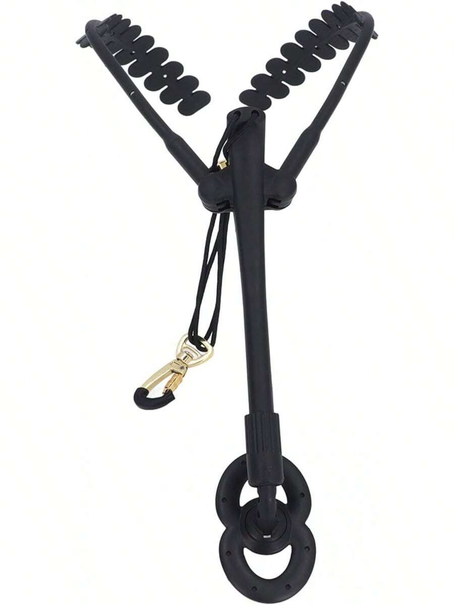 Correa de Hombro Doble para Saxofón, Arnés Ajustable con Correa para el Cuello para Saxofón Alto Tenor con Broche Giratorio - 1 - Ver 1