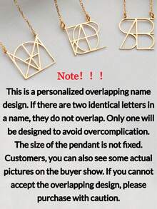 Personalized Initial Necklace For Women - Elegant Cursive Engraved Custom Name Jewelry, Delicate Gold Chain, Minimalist Daily Wear, Perfect Mother's Day Gift, Customized Necklace, Elegant Accessory,Jewellery For Ladies ,Boho Statement - Multicolor - View 3