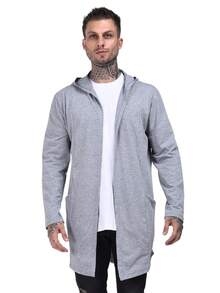 Men Overcoats - Light Grey - View 2